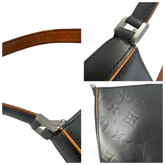 Louis Vuitton Matte Monogram Fowler Shoulder Bag - Picture 5 of 7